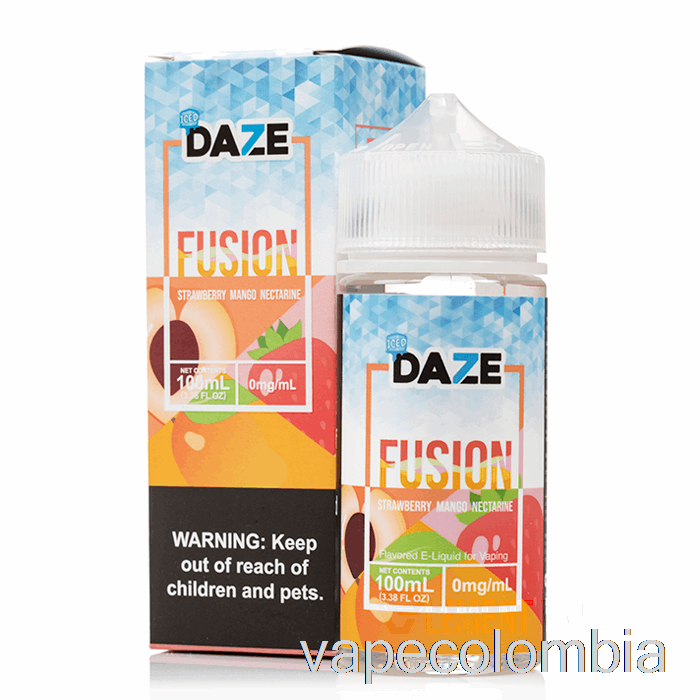 Kit Completo De Vapeo Con Nectarina De Mango Y Fresa Helada - 7 Daze Fusion - 100ml 0mg